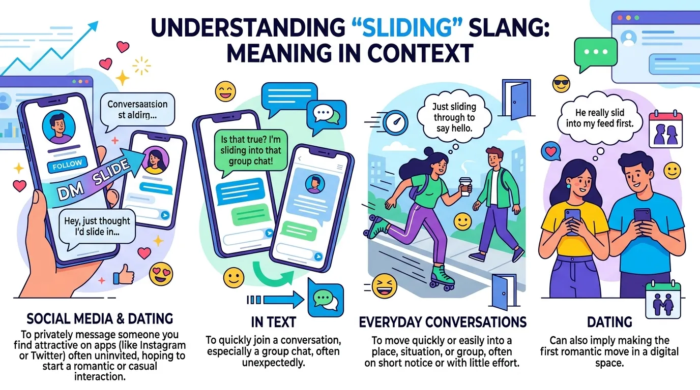 SLIDING Meaning Slang