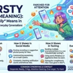 THIRSTY Meaning Slang
