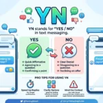 YN Meaning in Text