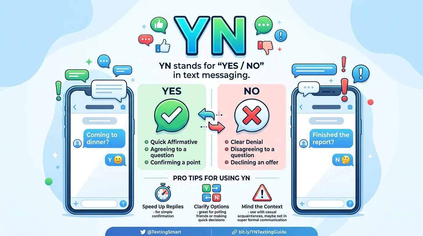 YN Meaning in Text