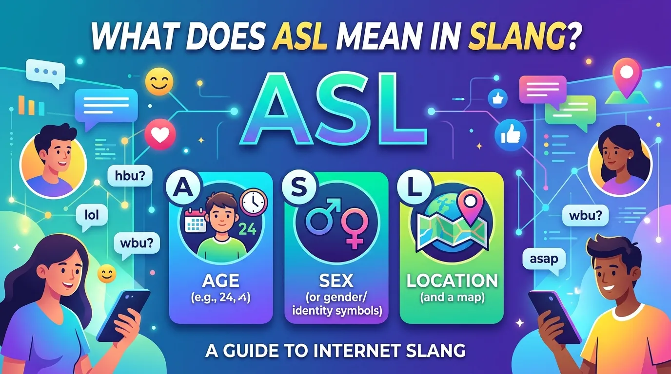 ASL Meaning Slang
