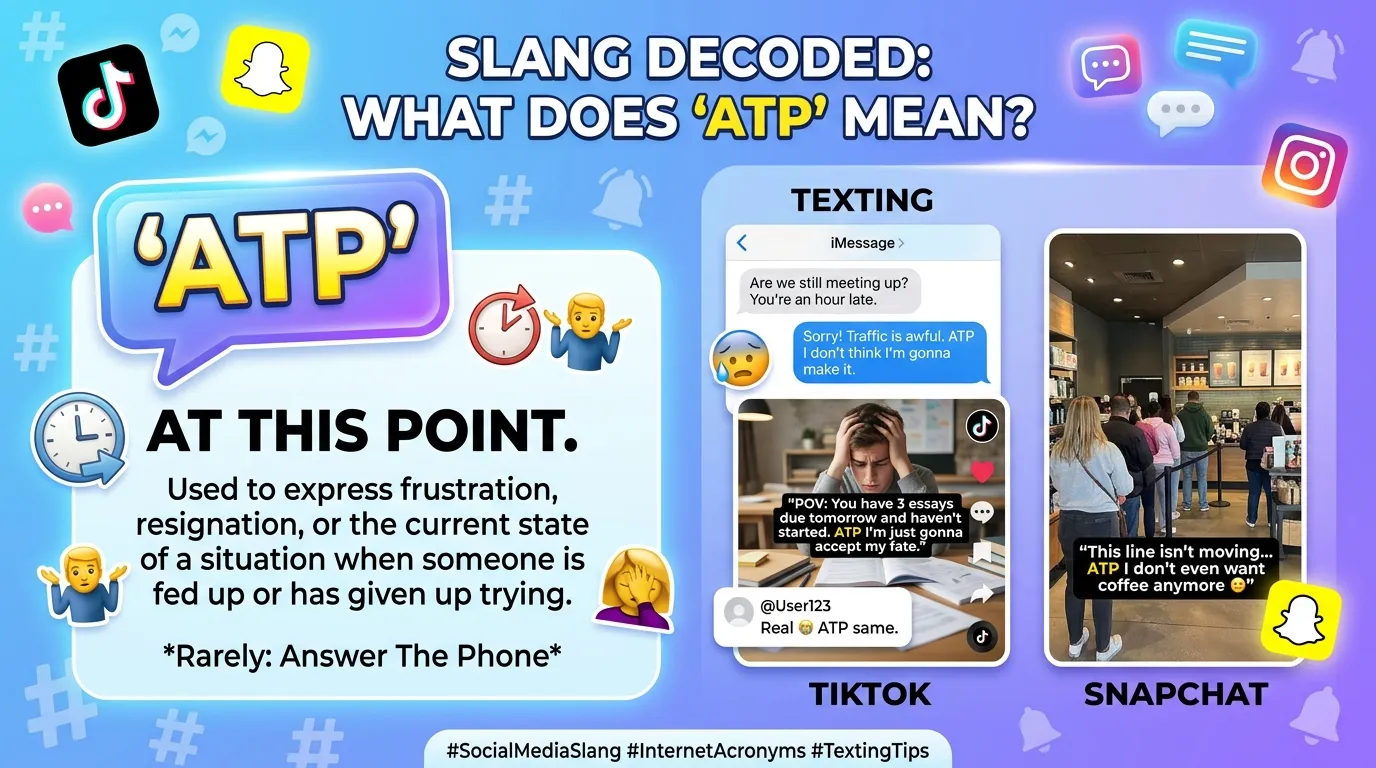 ATP Meaning Slang: