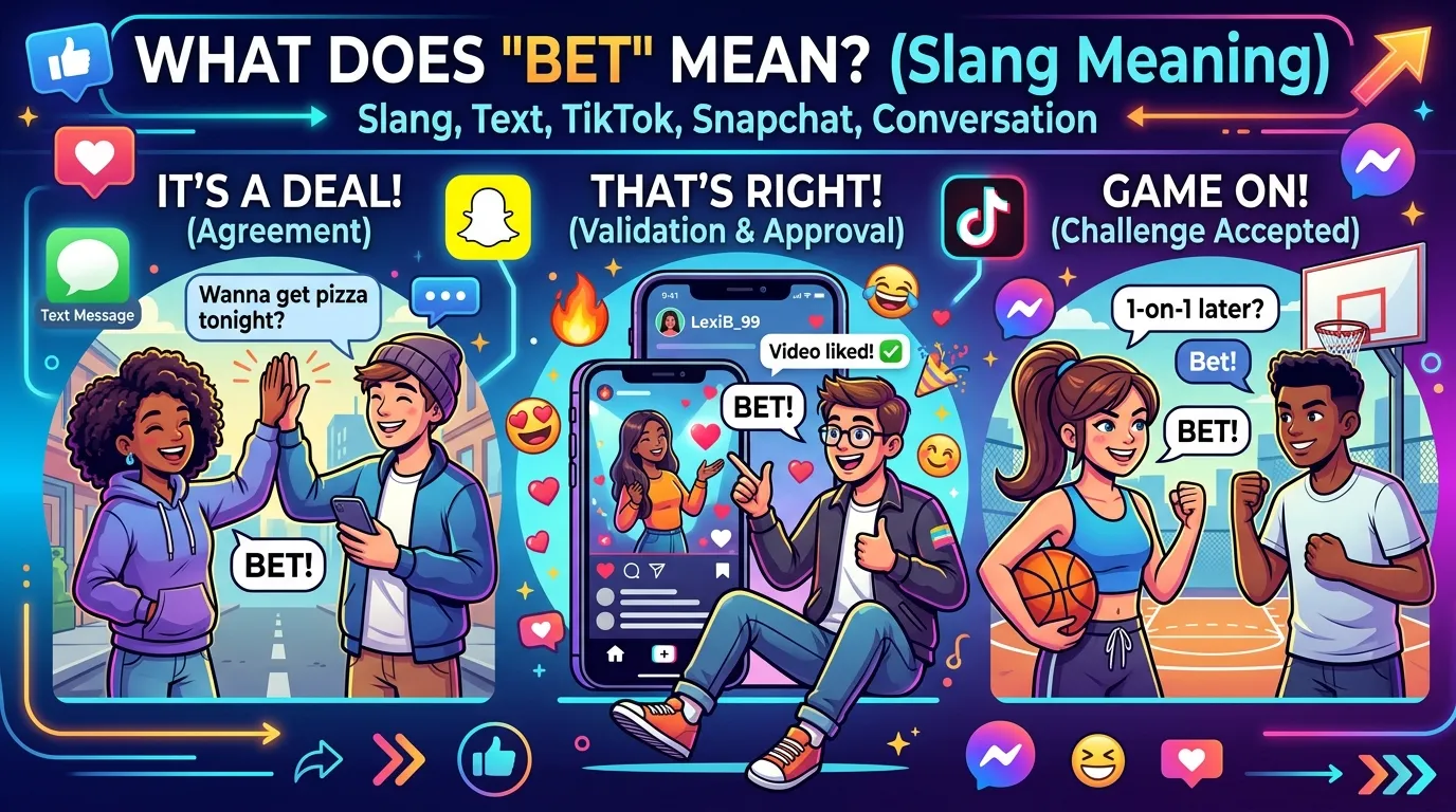 Bet Meaning Slang