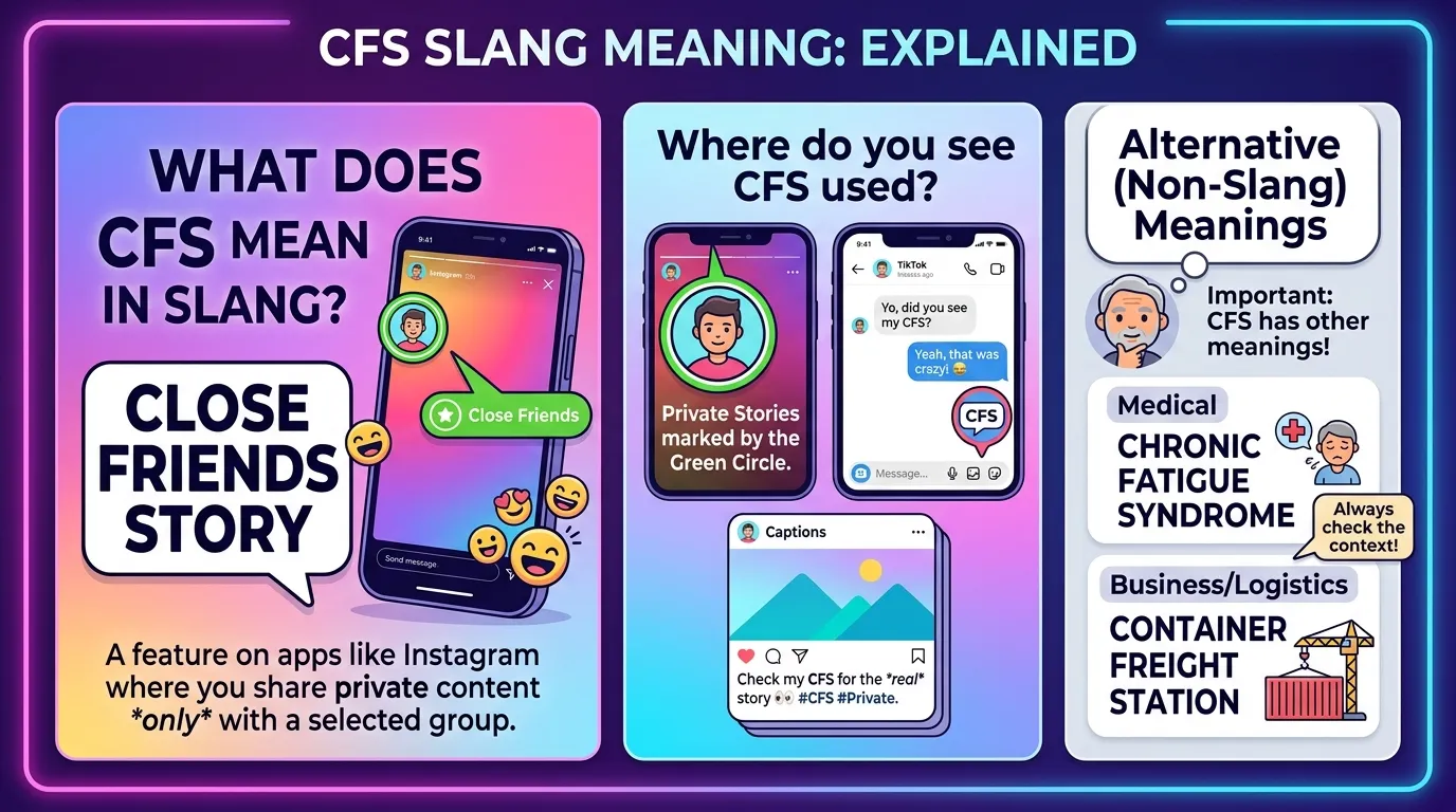 CFS Meaning Slang