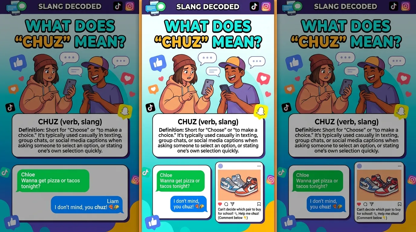 Chuzz Meaning Slang