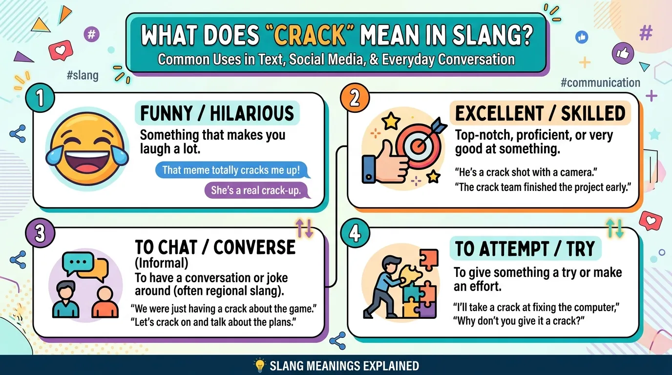 Crack Meaning Slang