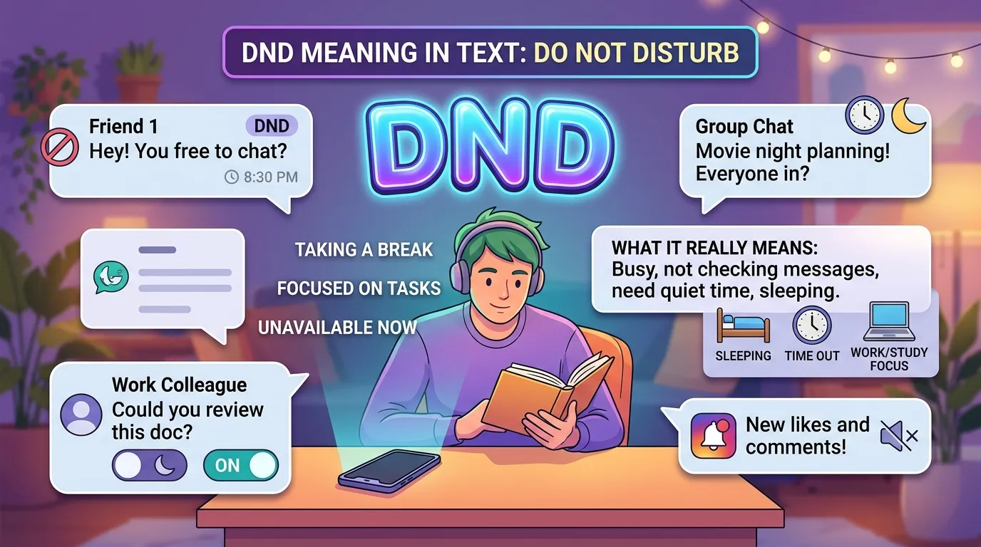 DND Meaning in Text