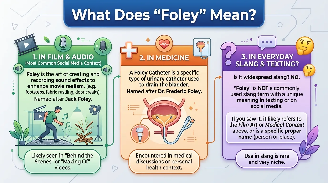 Foley Meaning Slang