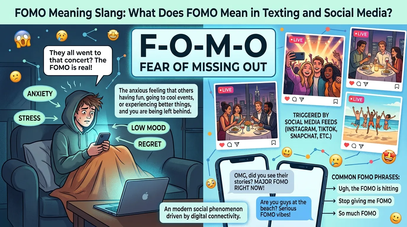 FOMO Meaning Slang