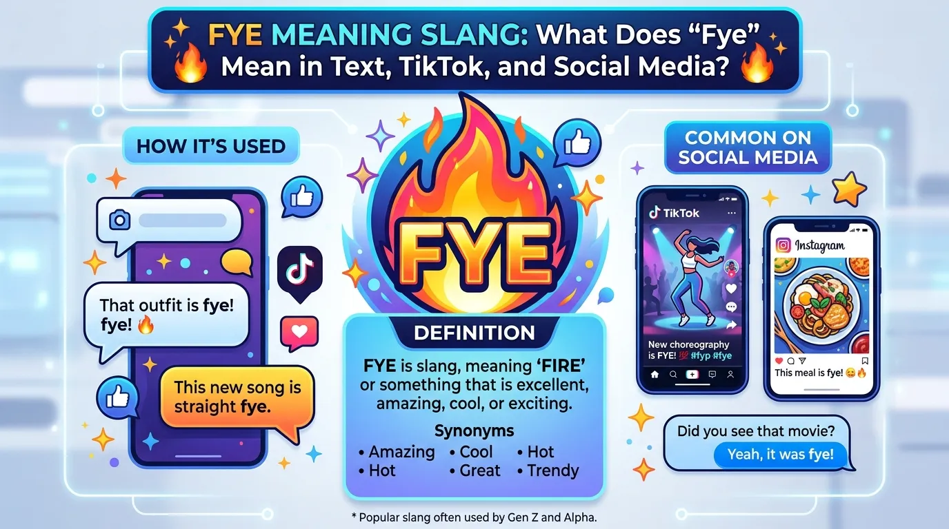 FYE Meaning Slang