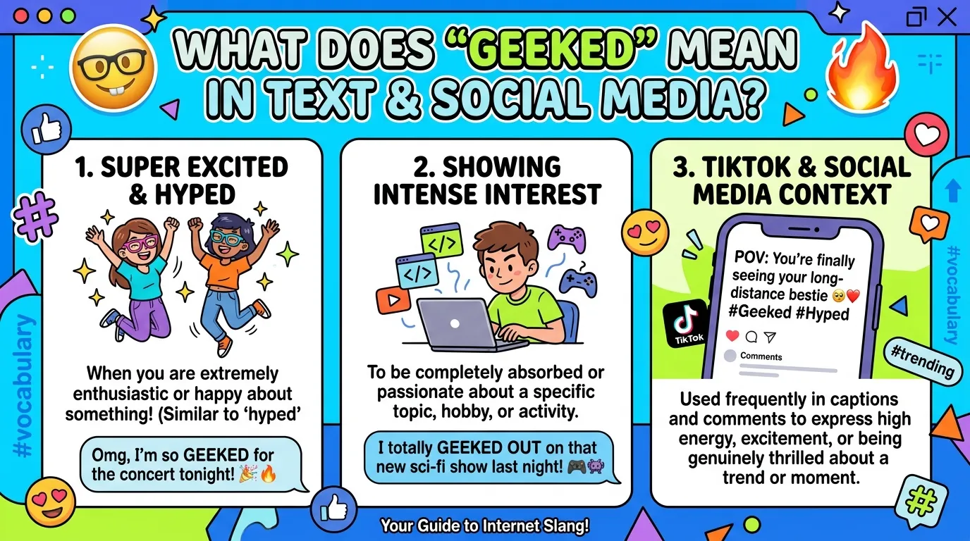 Geeked Meaning Slang