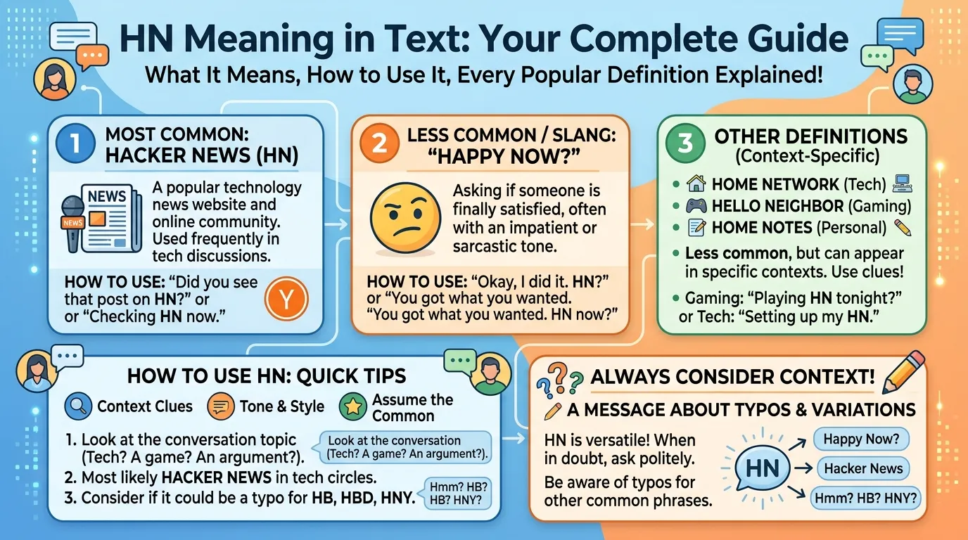 HN Meaning in Text