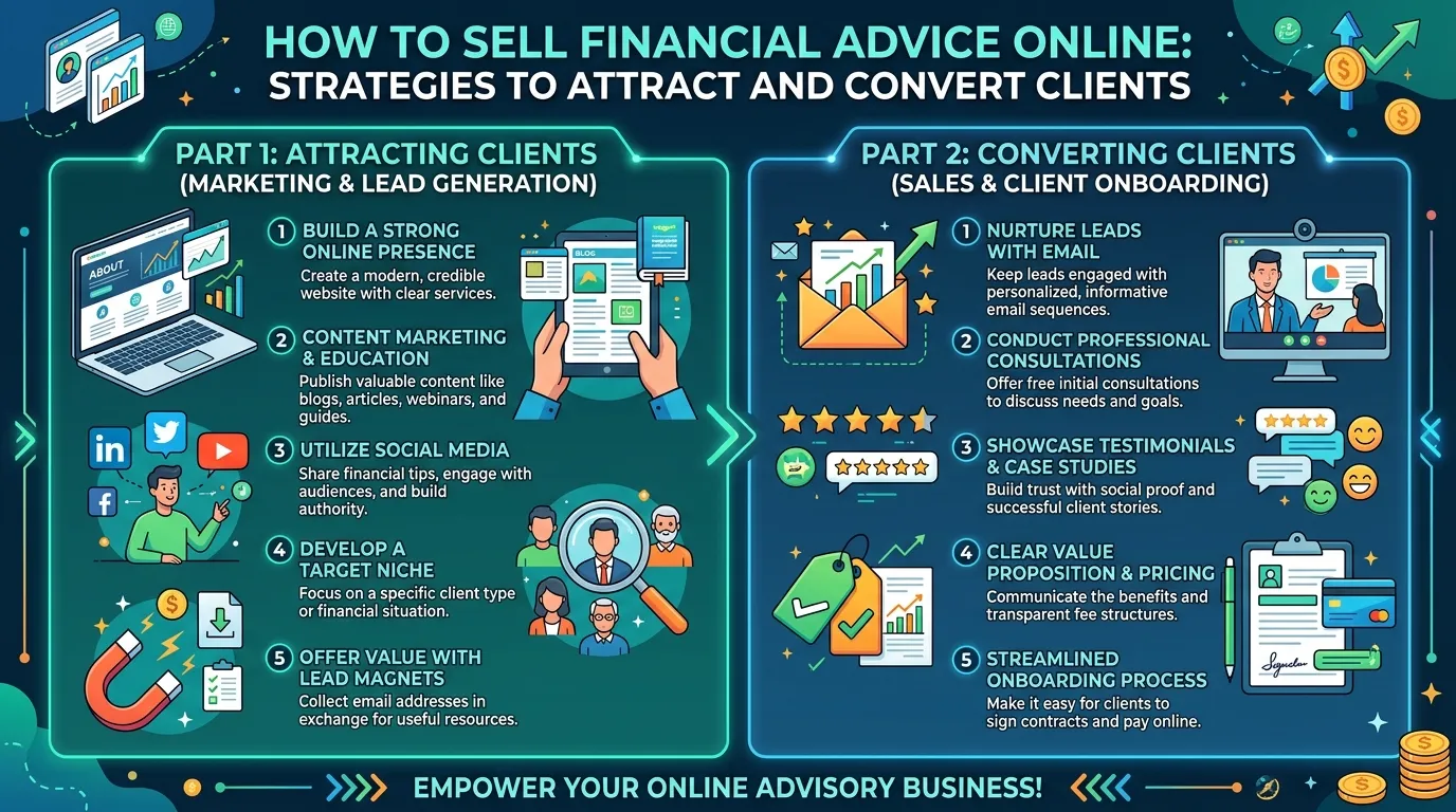 How to Sell Financial Advice Online