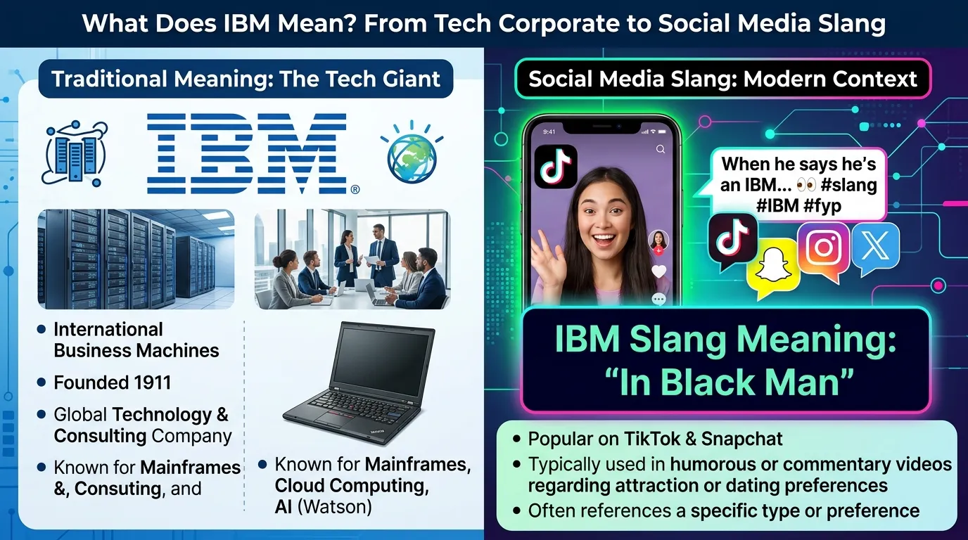 IBM Meaning Slang