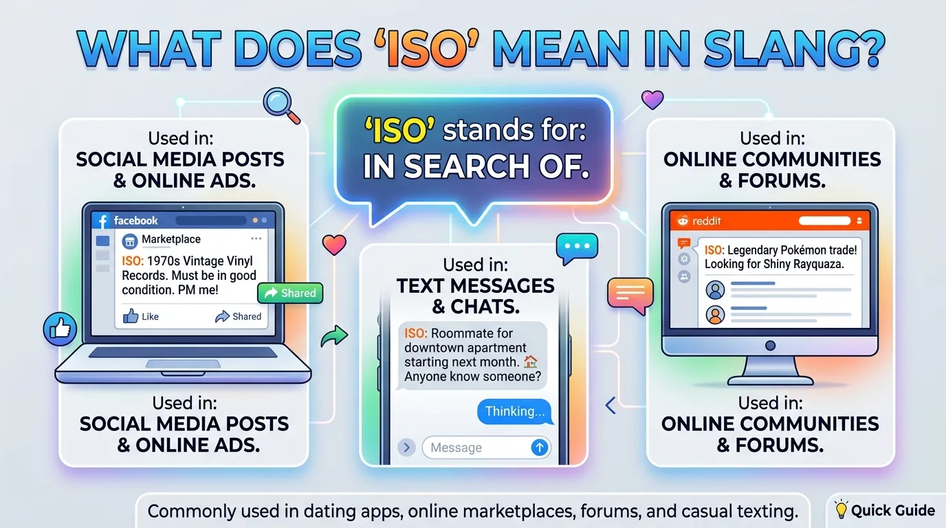 ISO Meaning Slang