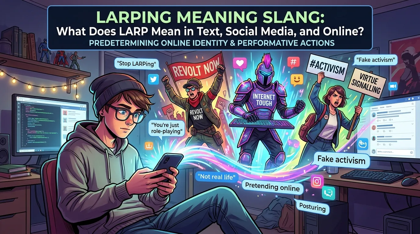 LARP Meaning Slang