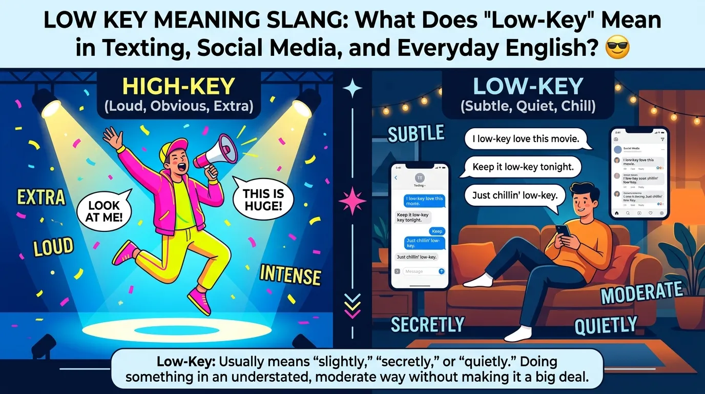 Low Key Meaning Slang
