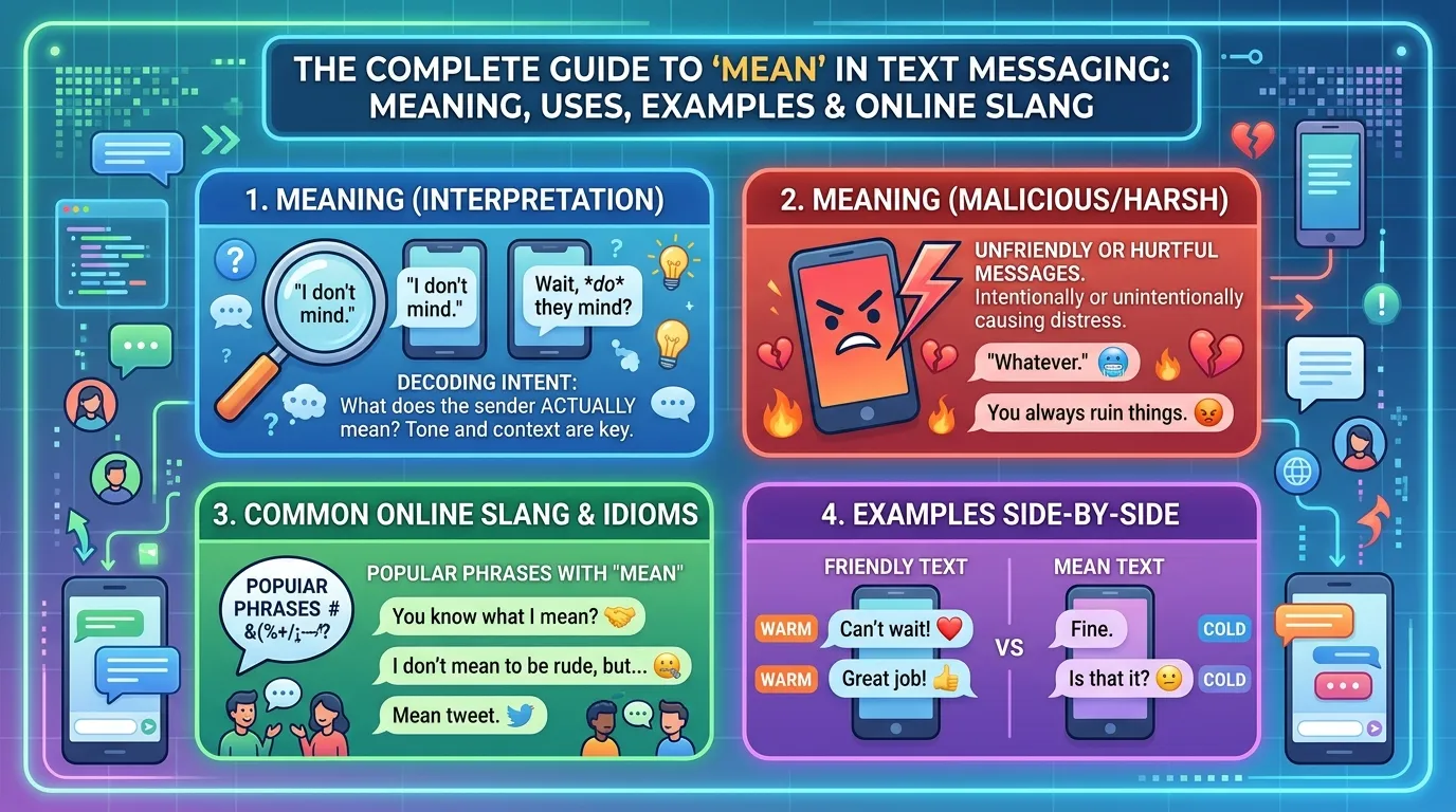 Mean in Text Really Mean?