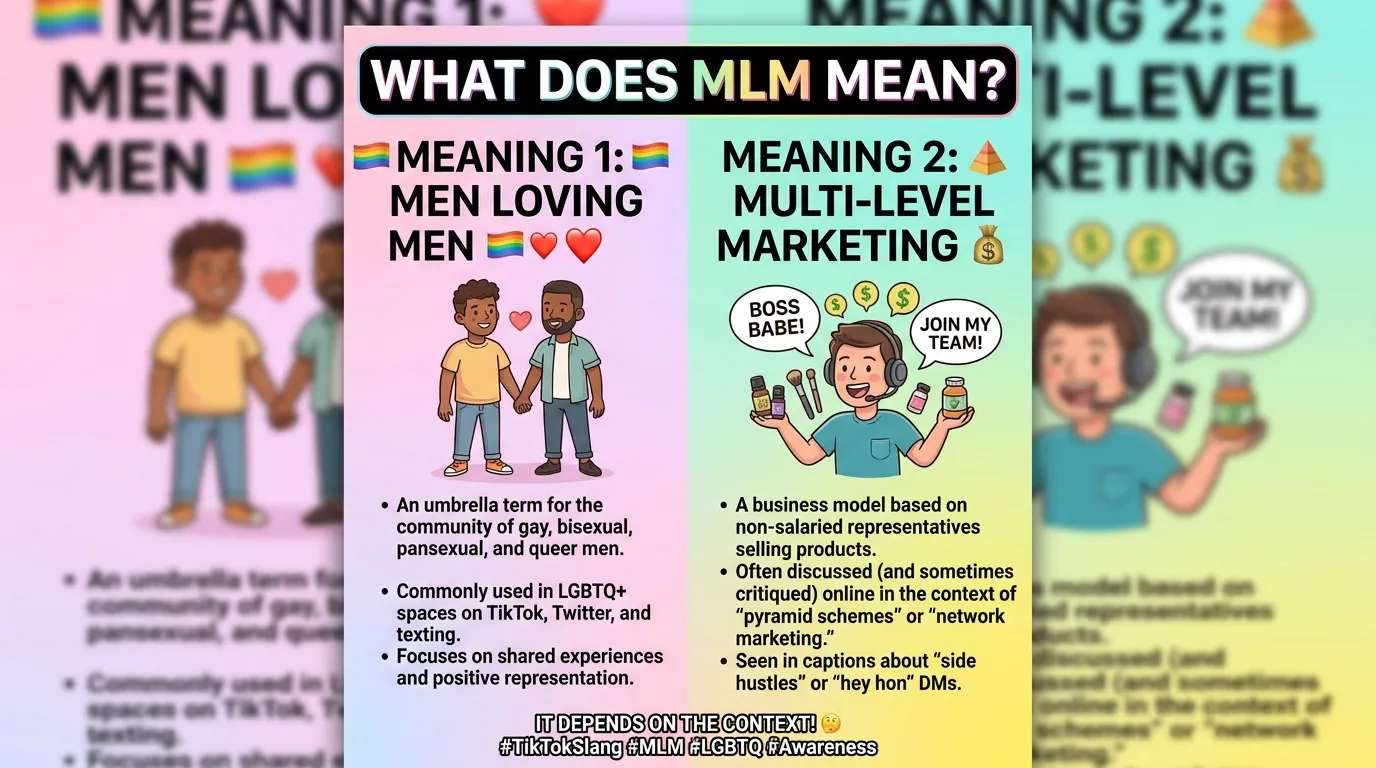 MLM Meaning Slang