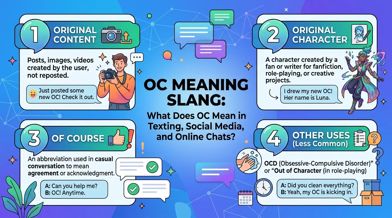 OC Meaning Slang