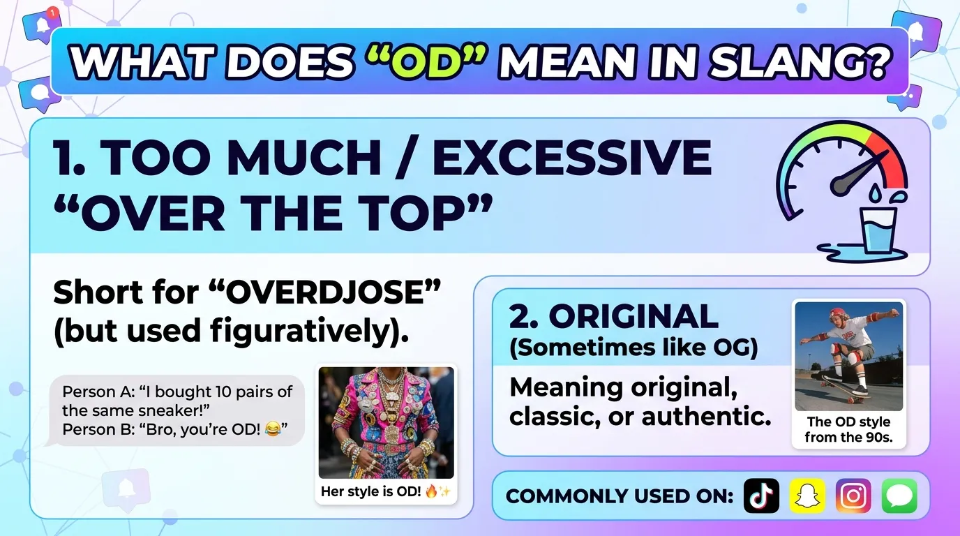 OD Meaning Slang