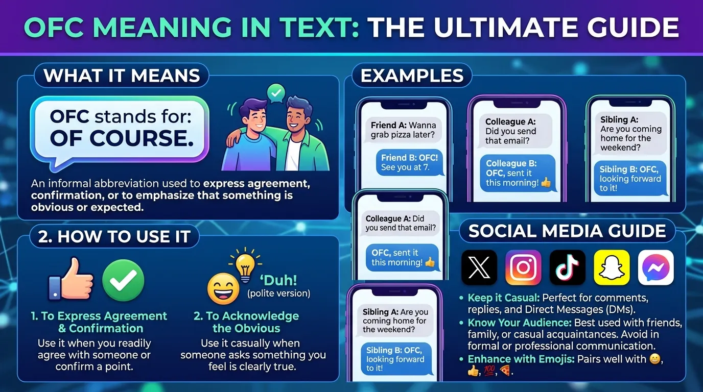 OFC Meaning in Text