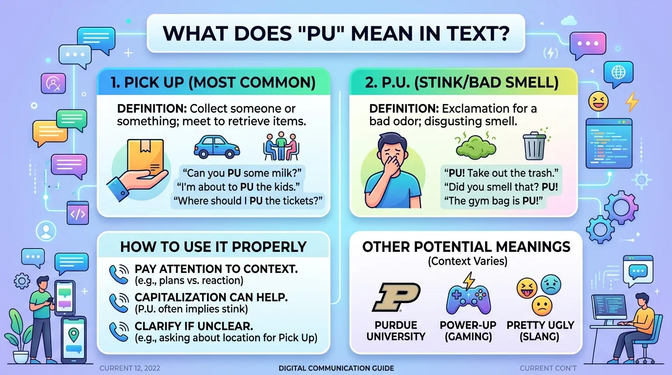 PU Meaning in Text