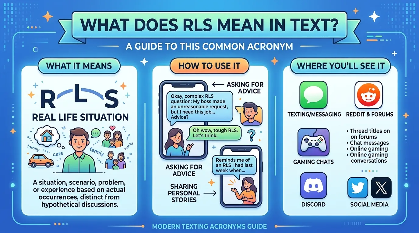 RLS Meaning in Text