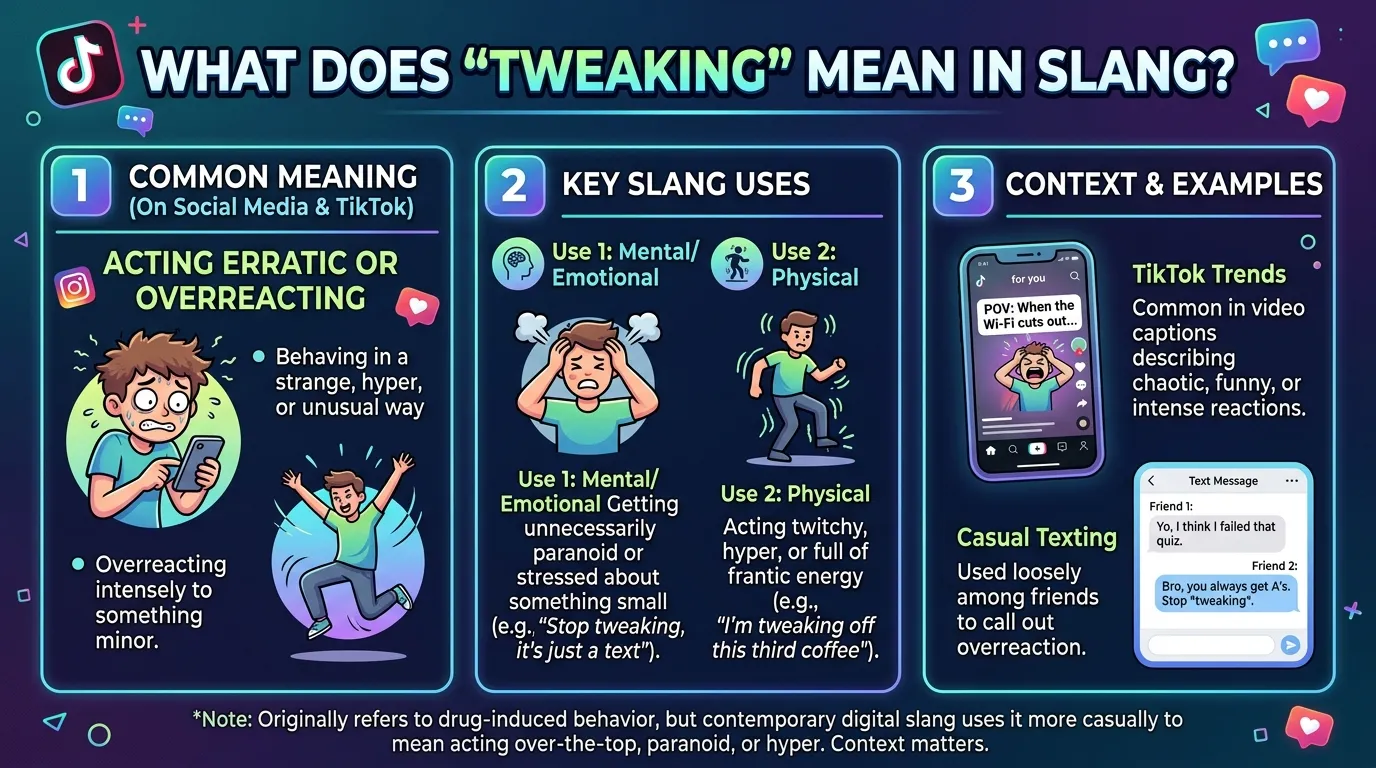 Tweaking Meaning Slang