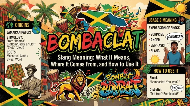 Bombaclat Slang Meaning