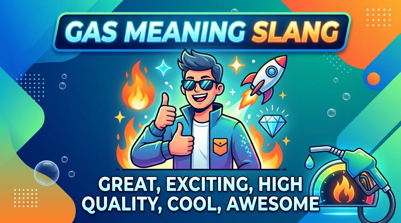 Gas Meaning Slang