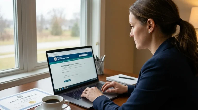 How to Become a Notary in Michigan