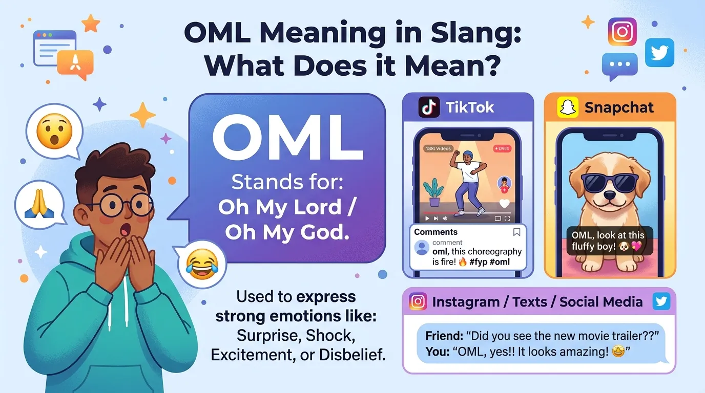 OML Meaning Slang