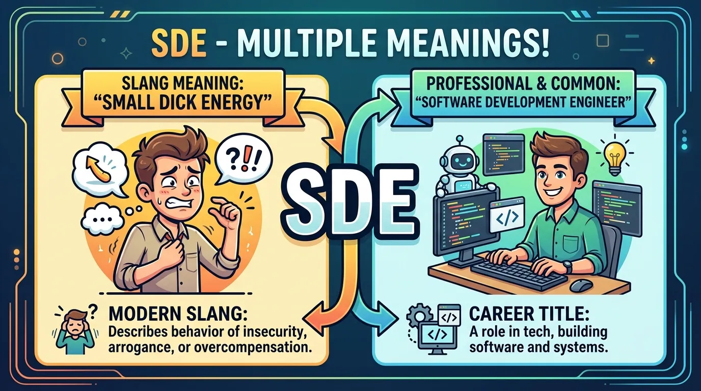 SDE Meaning Slang