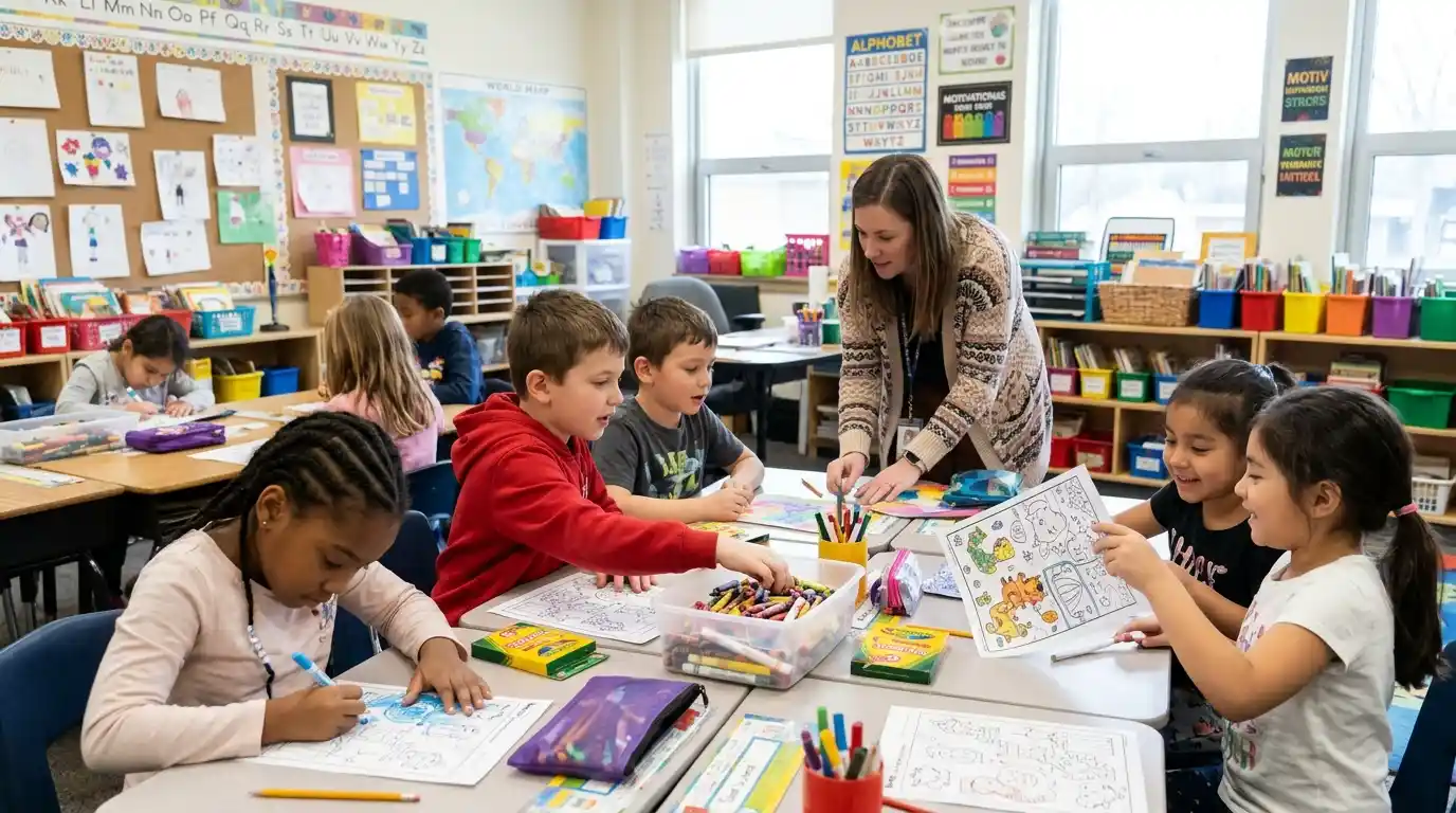 Coloring Activities for the Classroom